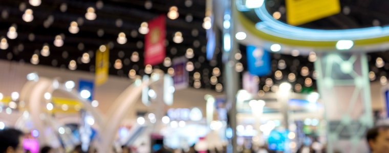 trade show booth traffic