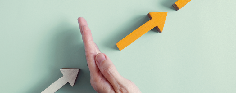 hand disrupting supply chain