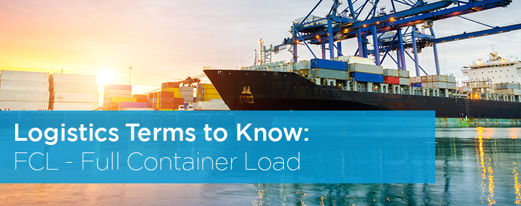 Containers loading by crane in the morning