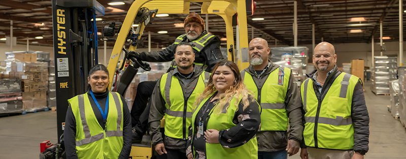 warehouse crew